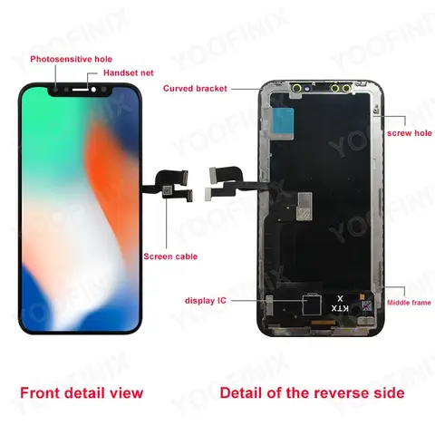 Sc8fe129d9c6a4382b6eff781789ce660Y_480x480q75 Choice OLED For iPhone X XR XS MAX 11 11 Pro 12Pro 12 LCD Display Screen Digitizer For iPhone 12 Mini 13 14 Pro Max 15 Incell (New) - Image 1