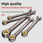 Universal Torx Wrench Adjustable Torque 8-22mm Ratchet Spanner for Bicycle Motorcycle Car Repair Tools Mechanical Tool (New)