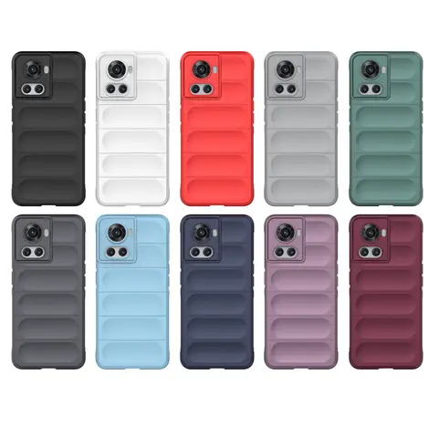 Sc97636ab669640cfb35bd871e0f0a482C_480x480q75 Cover Oneplus 10R Case Oneplus 10R Capa New Shockproof Phone Bumper Back Soft TPU Lens Protective Fundas Oneplus 10R (New) - Image 1