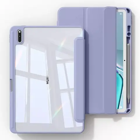 Sc9972f5e56294aae8fe39f6171b54790I_480x480q75 Clear Acrylic Case Huawei Matepad Air 115 2023 11 104 Pro 11 108 Pencil Holder Cover Honor Pad V6 V7 104 Inch Cases (New) - Image 1
