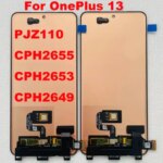 682 Original AMOLED OnePlus 13 CPH2653 LCD Display Touch Screen Digitizer PJZ110 Replacement OnePlus 13R 1+13T CPH2645 (New)