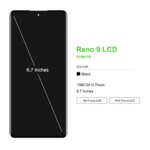 reno9 Display for Oppo reno 9 PHM110 LCD Display Touch Panel Sensor Digitizer Assembly For Oppo reno9 Screen Replacement (New)