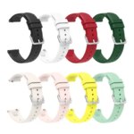 18mm Breathable B Compatible with Oneplus Watch 3 43mm Classic Silicone Wristb Fit Oppo Watch X2 Mini Repalcement B (New)
