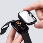 Case Huawei Honor Watch X5i Full Protective Cover Hard PC Bumper Tempered Glass Huawei Honor Watch X5i Screen Protector (New)