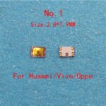 50pcs 3*2/2.8*1.9/2.6*1.6 MM Inner Power Button Control For Samsung Huawei Xiaomi OPPO Vivo Moto IPhone IPad Honor Volume Switch (New)
