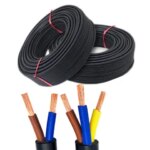 10M Rubber Soft Cable 18 AWG 0.75MM2 Power Wire 2/3 Cores Pins Copper Wire Conductor Electric YZW Cable Black (New)