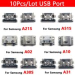 Micro USB Jack Charging Socket Charger Port Plug Dock Connector Samsung