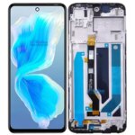 Black 68 inch Tecno Camon 18 CH6 CH6n  Camon 18 P CH7 CH7n LCD Display Touch Screen Digitizer Panel Assembly  With Frame (New)