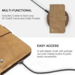 Vintage Leather Wallet For Sharp Aquos wish2 Case 5.7" Flip Luxury Card Slots Slip-resistant Cover Phone Protective Cases Bags (New)
