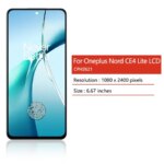 Super AMOLED OnePlus Nord CE4 Lite LCD Display Touch Screen Digitizer Assembly One Plus CE 4 Lite CPH2621 Display (New)