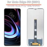 100% Tested LCD for Motorola Edge 5G 2021 LCD Display Touch Screen Digitizer Replacement for Moto Edge 5G 2021 XT2141 Phone LCD (New)
