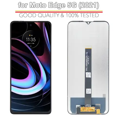 Scb79cd9abc3e4665a1daee491bcbb1a36_480x480q75 100% Tested LCD for Motorola Edge 5G 2021 LCD Display Touch Screen Digitizer Replacement for Moto Edge 5G 2021 XT2141 Phone LCD (New) - Image 1