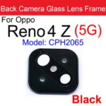 Back Camera Glass Lens Cover OPPO Reno 4 Pro 4Z 4Se 5G Rear Main Camera Lens with Frame Parts (New)