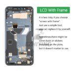 Original LCD Display LG G8S ThinQ Touch Screen Digitizer Display Screen LMG810 LM-G810 LMG810EAW LCD Replacement (New)