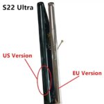 Samsung Galaxy S22 Ultra S908 Middle Frame Housing Board LCD Faceplate Bezel Replace Repair Spare Parts + Side Buttons US AU (New)