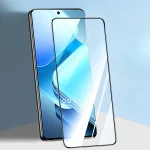 9D Tempered Glass Vivo IQOO Z9 Z9x Turbo Black Edge Clear Anti Blue Screen