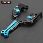 MT-03 Motorcycle Accessories Folding Brake Clutch Levers For Yamaha MT03 MT 03 2015 2016 2017 2018 2019 2020 2021 2022 2023 2024 (New)