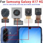 Front Camera 13MP Rear Camera Samsung Galaxy A17 4G M-A175 Rear Main Camera Module Flex Cable Replacement Spare Parts (New)