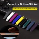 Silicone Capacitor Button Sticker Sensitive Touchable Camera Control Button iPhone 16 Pro Max 16Pro 16Plus 16 Series (New)