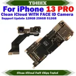 Free iCloud Main Logic Board iPhone 13 Pro Motherboard Fully Tested Working Mainboard 13Pro Plate With System Can Update Bangladesh (New)