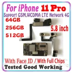 Clean iCloud iPhone11Pro Motherboard With / Without Face ID iPhone