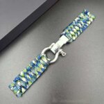 20mm 22mm 24mm Weave Nylon Sport Watch Strap Men Women Universal Watch B Bracelet Accessories with Tool (New)