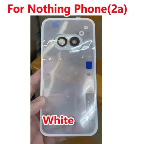 Scd99a445345d43f891e15e60c4b0c61dq_480x480q75 67 Best Back Battery Cover Housing Nothing Phone (2a) 2a Case With Camera Frame Glass Lens + Adhesive Rear Lid Shell (New) - Image 1