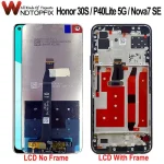 Nova 7 SE LCD Display Huawei P40 Lite 5G Lcd Touch