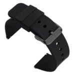 20mmwatch strap 22mm 24mm Universal Watch B Silicone Rubber Link Bracelet Wrist Strap Light Soft smartwatch (New)