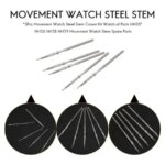 Watch Stem Stainless Steel Spare Parts Fit NH35 NH36 NH38 NH39 Crown Automatic Mechanical Movement Watch Parts Crown Stem (New)