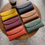 100% Genuine Leather Wallet For Women Long Clutch Money Bag With Cell Phone Pocket Casual Handbag Card Holder Purse (New)