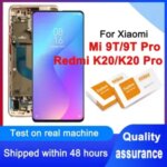 Tested 6.39'' OLED Display Xiaomi Mi 9T Pro LCD Touch Screen Digitizer Assembly Redmi K20 Pro M1903F11G Replacement Part Bangladesh (New)