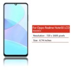 674AAA Quality Oppo Realme Note 50 LCD Display Touch Screen Assembly Digitizer Realme Note50 RMX3834 Display (New)