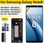 Screen Samsung Note8 N950 N950F N950U LCD Display Touch Screen Digitizer with Frame Samsumg Galaxy Note 8 Replacement Bangladesh (New)