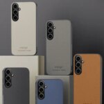 Luxury Built-in Magnet Leather Magnetic Phone Case Samsung A56 A55 A36 A35 A26 A25 A17 A16 A15 A07 A06 M07 Shockproof Cover (New)