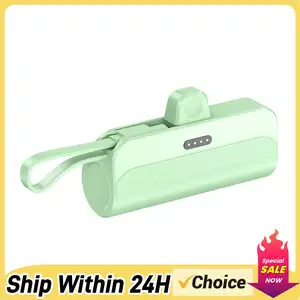 Scf315915f3fe4b34b15e39045af433587_300x300q75 Wireless Power Bank 5000mAh Large Capacity External Battery Pack Portable Charger Plug and Play Convenient Home Travel Bangladesh (New) - Image 1