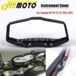 Motorcycle Accessories Instrument Guard Ring For Yamaha FZ-07 MT-07 2014-17 Instrument Cover Dash Surround Gauges Panel Shield (New)