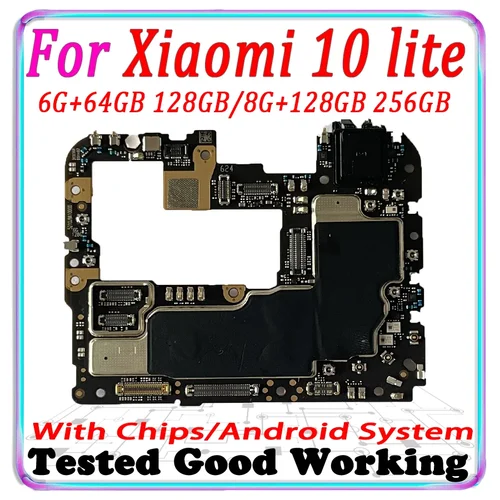 Scf8a65704a2541268ce7ecba3dabbb3dk_500x500 5G Motherboard Xiaomi Mi 10 Lite 10Lite Main Circuit Logic Board - Image 1
