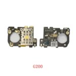 SIM Card Reader Board Connector Flex Cable For Motorola Moto Edge X30 30 pro G200 5G Sim Card Reader Flex Repair Parts (New)