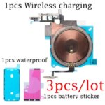 BANERYPAK parts Chip NFC Coil with Volume IPhone 12 13 14 Mini Pro Max Plus Charger Panel Sticker Flex Cable (New)