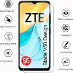 2 4 Pcs 9H Tempered Glass Screen Protector Glass Film ZTE Blade V50 Design 4G 5G (New)
