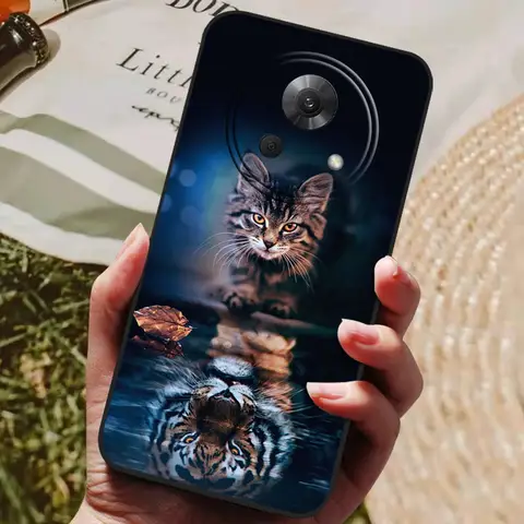 Sd01749e66014480fbeabc33dc7b3862ck_480x480q75 Meizu Lucky 08 Case Lucky08 Cool Painted Silicone TPU Soft Cover Meizu Lucky 08 Cases Black Protective Phone Shells (New) - Image 1