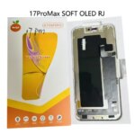 RJ SOFT OLED LCD Display Replacement iPhone 16 12Pro 13pro 15pro 14pro 16pro 17pro Max 14 16 15 PLUS Touch Screen Digitizer (New)