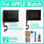 BackShell A2058 Battery A2058 224.9mAh Apple watch Series 4 40mm battery A2059 Apple watch Series 4 44mm + Free Tools Bangladesh (New)