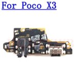 USB Connector Charging Port Board Xiaomi Poco X3 Pro X3Pro Motherboard Main Flex Cable Poco X3 NFC (New)