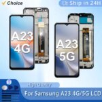 66 IPS Samsung Galaxy A23 4G LCD SM-A235F Display Touch Screen Digitizer Galaxy A23 5G LCD SM-A236U Replacement Parts (New)