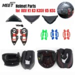 Motorcycle Helmet Accessories for AGV K1 K3 K3SV K5 K5S Capacetes Lining Pad Chin Nose Protector Vent Accesorios Para Moto (New)