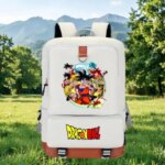 New Dragon Ball Large Capacity Student Mochila Womens Men Laptop Travel Backpack Boys Girls Kids Back To School Book Bags (New)