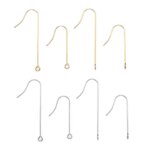 20pcs/Lot Stainless Steel Earwire Earrings Hooks For DIY Handmade Connector Pendants Jewelry Making Supplies Materials Findings (New)