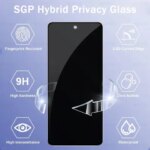 4-1Pcs Privacy Tempered Glass Cover Samsung Galaxy S24 FE Anti-Peep Spy Glare Screen Protector Samung S25 F E S24FE S25FE 5G (New)